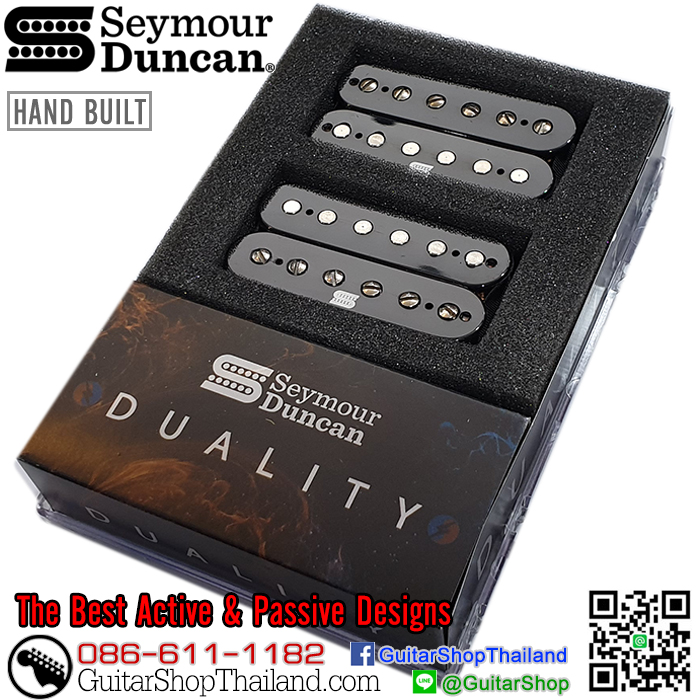 GuitarShopThailand | ปิคอัพ Seymour Duncan® Duality Black Set ลด 