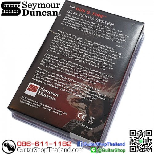 ปิ๊กอัพ Seymour Duncan® Gus G Blackout AHB-11S Set