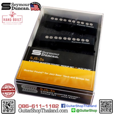 ปิ๊กอัพเบส Seymour Duncan SJ5-3 Quarter Pound™ Jazz Bass 5 String