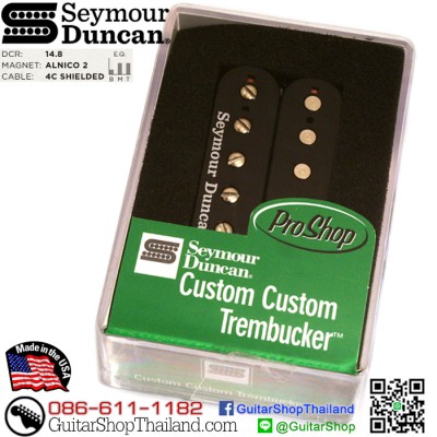ปิ๊กอัพ Seymour Duncan® Custom Custom TB-11 Black