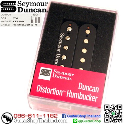 ปิ๊กอัพ Seymour Duncan® Distortion SH-6 Bridge Black