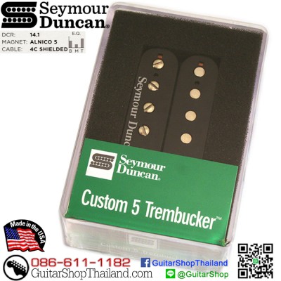 ปิ๊กอัพ Seymour Duncan® Custom 5 TB-14 Black