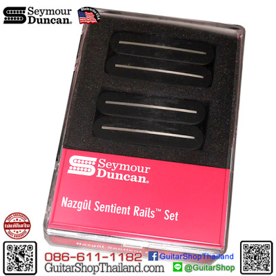 ปิ๊กอัพ Seymour Duncan Nazgul Sentient Rails 6 String Set ปิ๊กอัพ Seymour Duncan Nazgul Sentient Rails 6 String Set