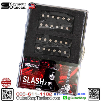 ปิ๊กอัพ Seymour Duncan Slash Signature 2.0 Black