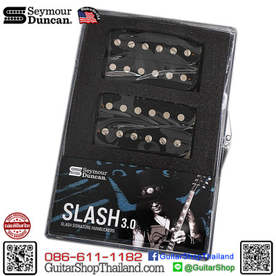 ปิ๊กอัพ Seymour Duncan Slash Signature 3.0 Black