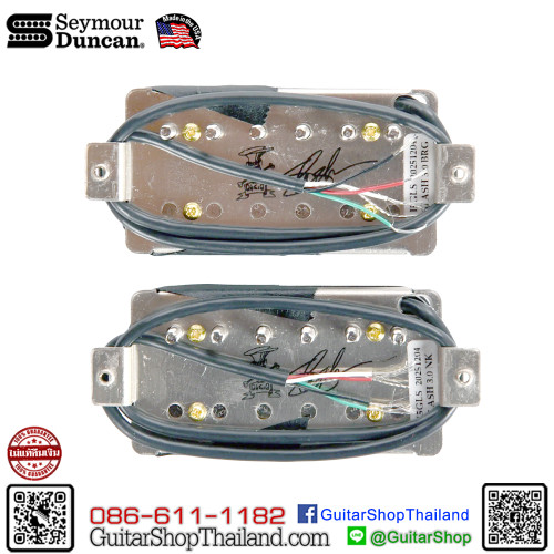 ปิ๊กอัพ Seymour Duncan Slash Signature 3.0 Zebra 