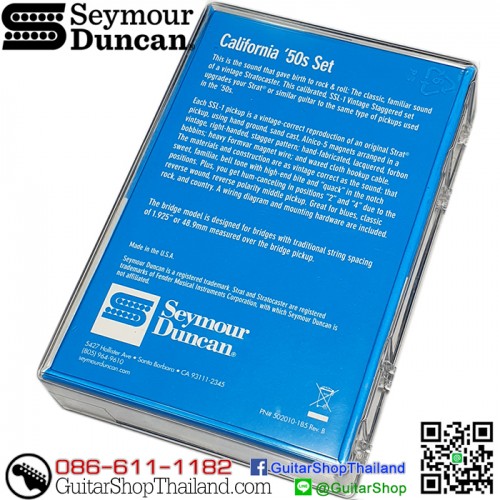 ปิ๊กอัพ Seymour Duncan® SSL-2 Vintage Strat