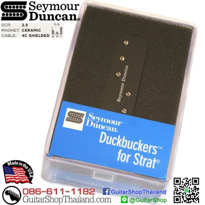 ปิ๊กอัพ Seymour Duncan SDBR-1 Duckbuckers™ Neck/Middle Black