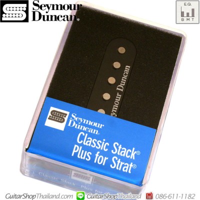 ปิ๊กอัพ Seymour Duncan® STK-S4 Classic Stack Plus Middle Black