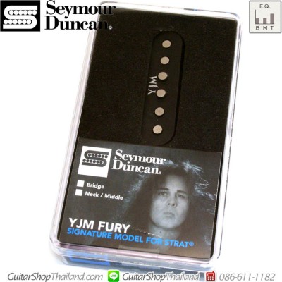 ปิ๊กอัพ Seymour Duncan STK-S10 YJM Fury Neck/Middle Black