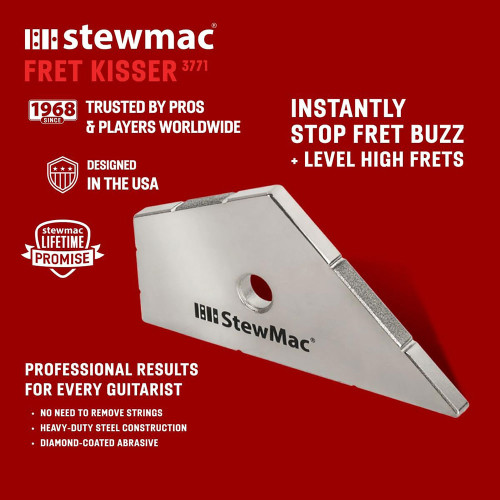 เครื่องมือปรับระดับเฟรตกีตาร์ StewMac Fret Kisser