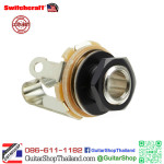 แจ็ค Switchcraft Mono Nickel /Black Washer