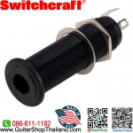 แจ็คหลอด Switchcraft® 3Pole Barrel Stereo Black แจ็คหลอด Switchcraft® 3Pole Barrel Stereo Black
