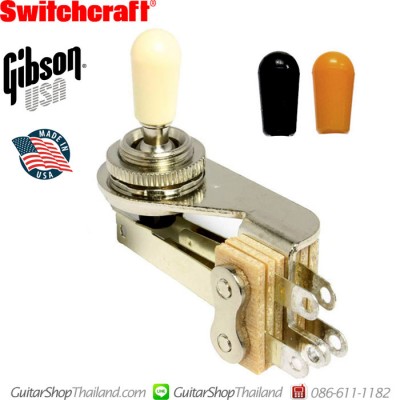 สวิตซ์กีตาร์ Switchcraft ®L Type for PRS/Gibson
