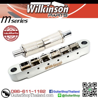 หย่อง Wilkinson® M-Series Tune-O-Matic Chrome