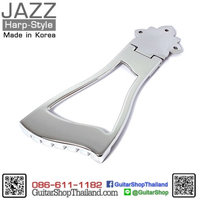 หย่องกีตาร์แจ๊ส Harp Style Trapeze Chrome