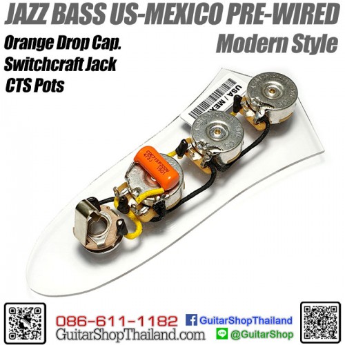 ชุดวงจรเฟนเดอร์ Jazz Bass Modern Style