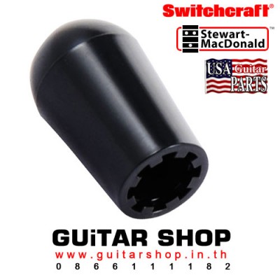 จุกสวิตซ์กีตาร์ Switchcraft® Black for Vintage Gibson