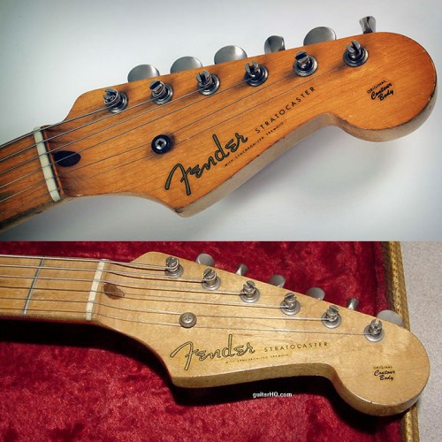 สตริงทรีวินเทจ Fender Tele Style Gold